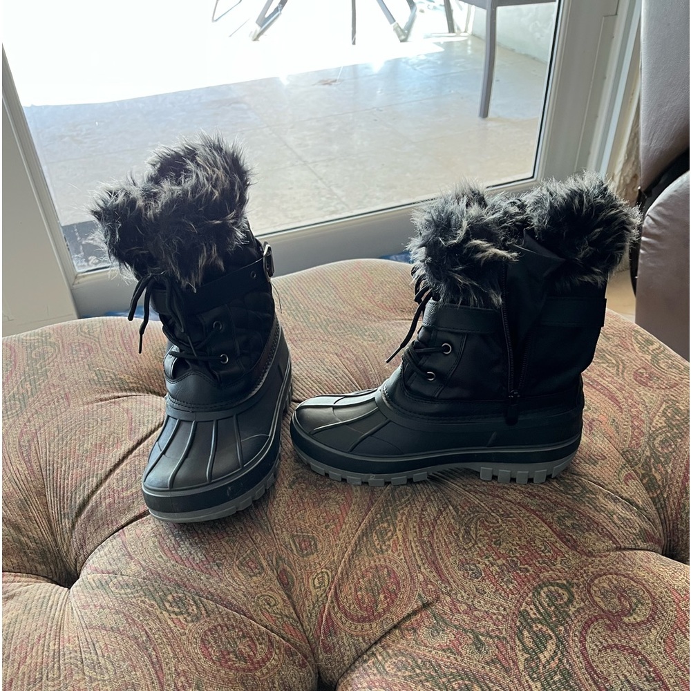 - - - - Dreams Pairs winter snow boots fur lined, ankle Boots, zip warm …
